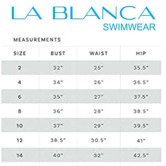 LA BLANCA "Sapphire" Strappy-Back Tummy-Control Swimsuit NEW W… - Picture 9 of 14
